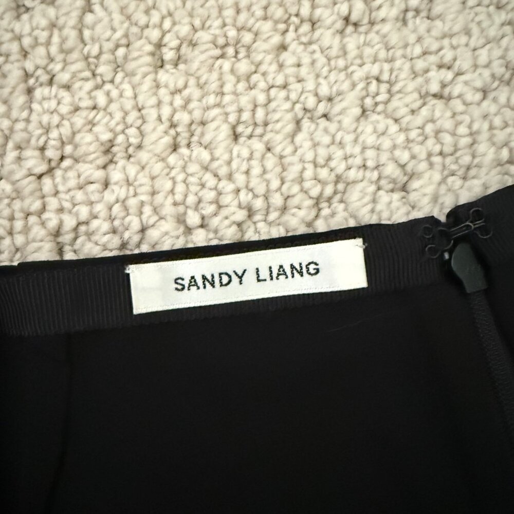 Sandy Liang SERIN SKIRT (Black, size 6) - Picture 5 of 8
